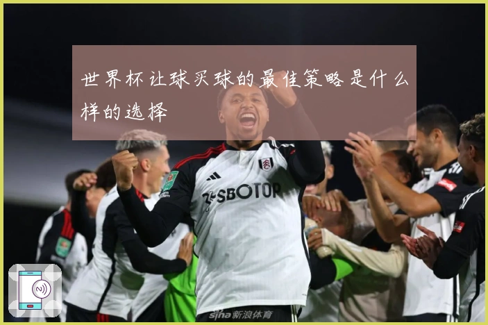 世界杯让球买球的最佳策略是什么样的选择