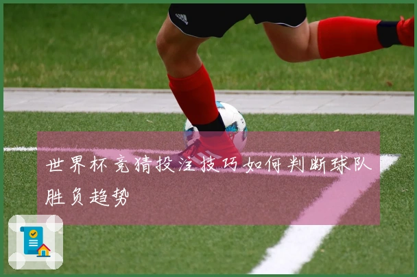 世界杯竞猜投注技巧如何判断球队胜负趋势
