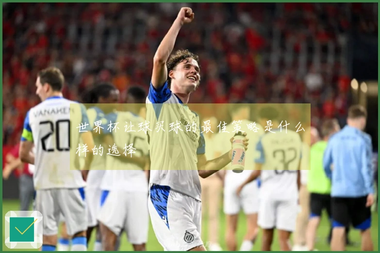 世界杯让球买球的最佳策略是什么样的选择